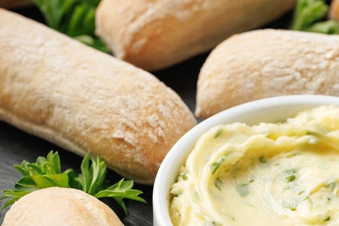 Dip de queso crema y ajo