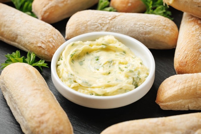 Dip de queso crema y ajo