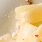 Pasta de ajo con yogur y espinaca