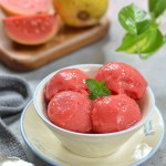 sorbete de guayaba