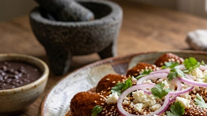 Enmoladas de coloradito