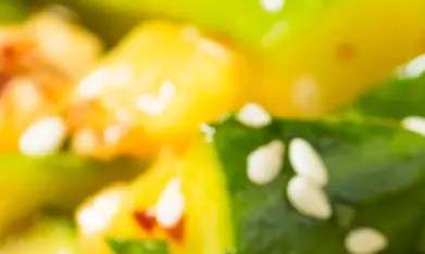 ensalada de pepino aplastado