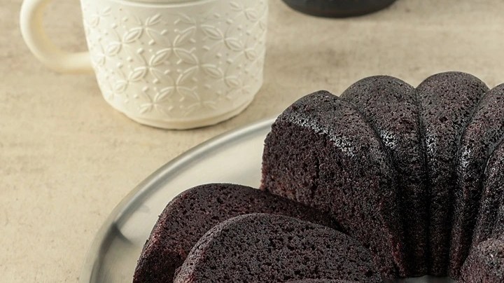 Bundt cake de chocolate negro