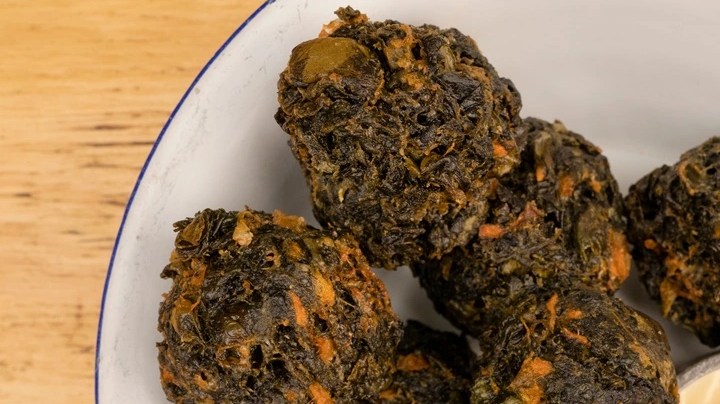 Buñuelos de espinaca