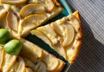 Cheesecake de pera