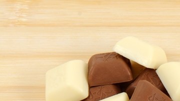 Palmera rellena de crema de cacao