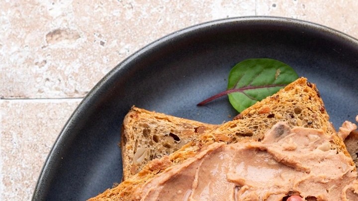 Paté de lentejas rojas