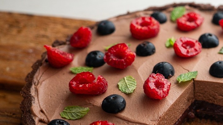 tarta de chocolate keto
