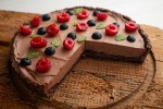 tarta de chocolate keto
