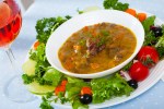 corazones de pollo estofados con verduras
