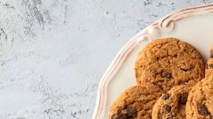galletas con chispas de chocolate sin azucar