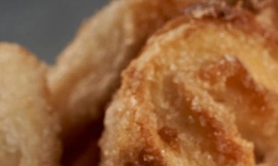 palmera rellena de nata