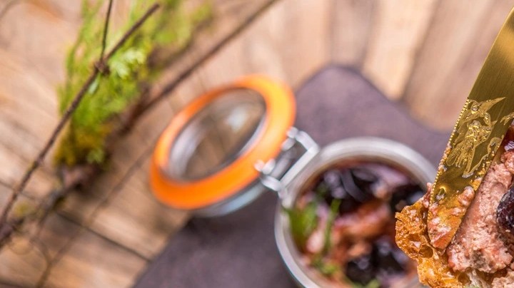 paté de faisán con trufas