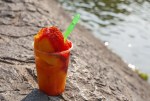 Sorbete de mango con chile