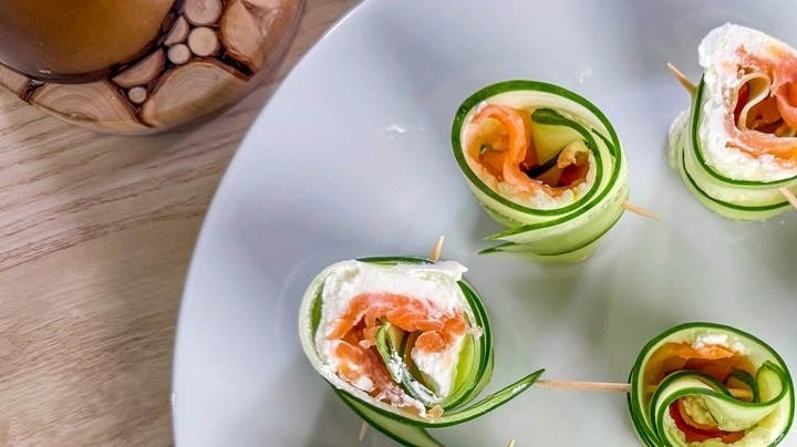 sushi de pepino