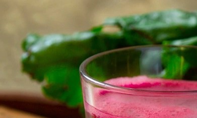 zumo de remolacha y jengibre