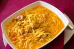 Fideos a la cazuela con costilla