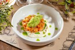 Tartar de langostino y aguacate