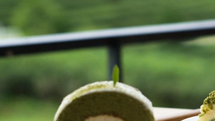 Thai tea cheesecake