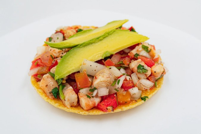 Tinga de camarón