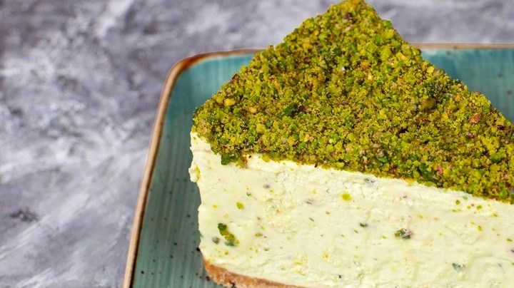 cheesecake de pistacho