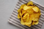 Chips de papa al horno