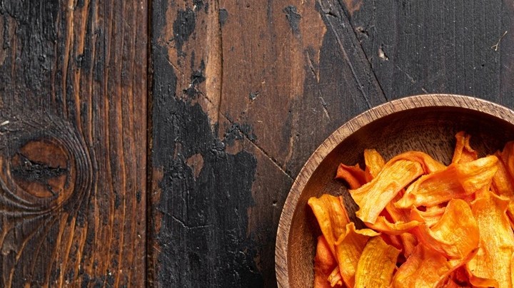 chips de zanahoria