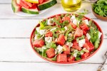 ensalada de sandía y queso feta