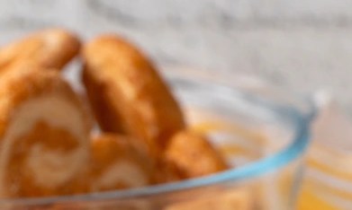 Palmeras de fresa sobre un plato
