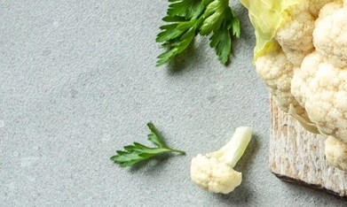 paté de coliflor con limón
