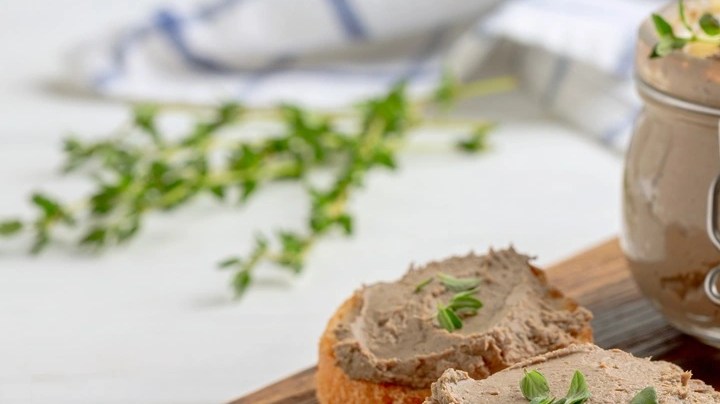 paté de pollo y trufa