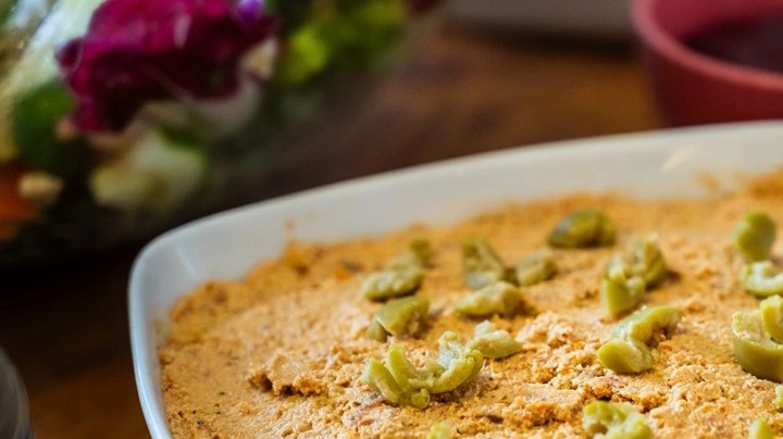 paté de tofu con aceitunas