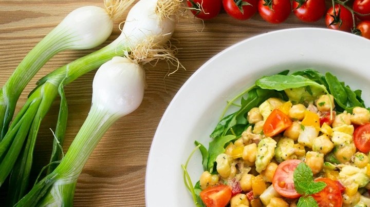 Ensalada de garbanzo mediterránea