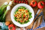 Ensalada de garbanzo mediterránea