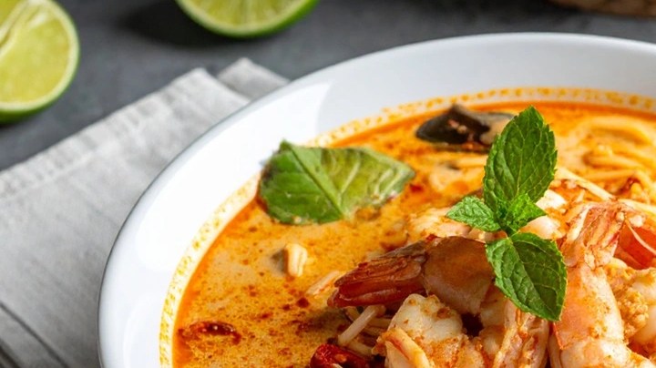 Fideos a la cazuela con gambas