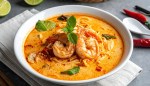 Fideos a la cazuela con gambas