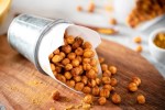 Garbanzos crujientes al horno