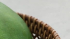 Gelatina de coco con frutas
