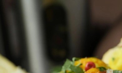 coliflor rostizada con ajo