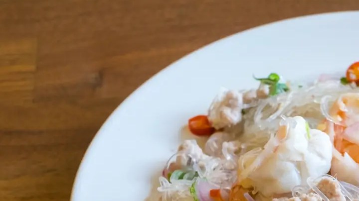 ensalada de fideos celofan