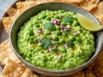 guacamole de guisantes