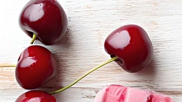 Helado de cereza