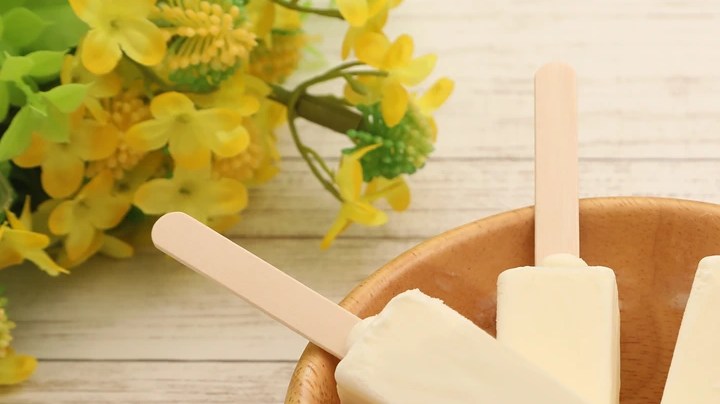 paletas de leche condensada