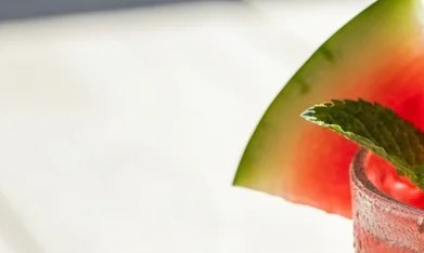 limonada de sandia y menta