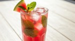 limonada de sandia y menta