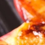 melocotones a la parrilla