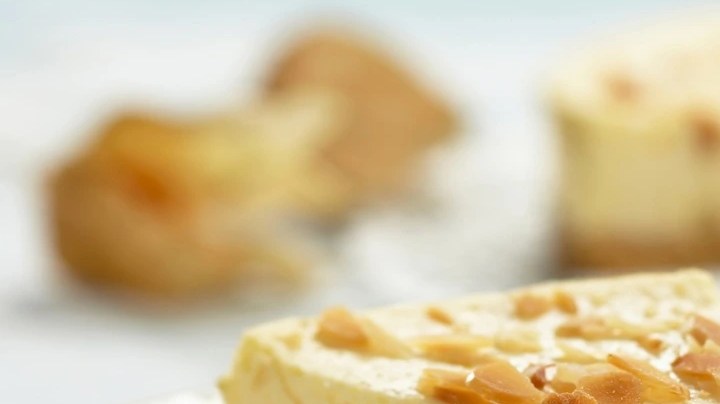 Cheesecake de almendra