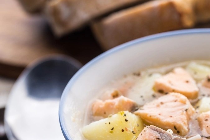 Fideos a la cazuela con pescado