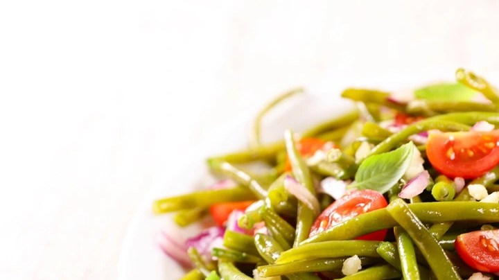 ensalada de ejotes con tomate