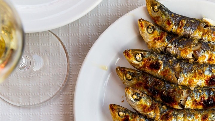 Espeto de sardinas